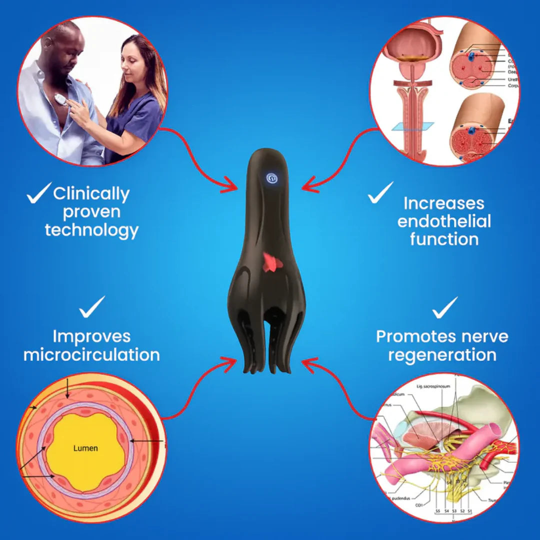 Penis trainer to enhance erectile hardness and stamina.